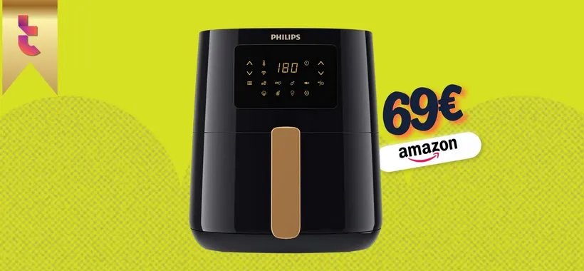 Philips sbaraglia il mercato: Airfryer Serie 5000 a soli 69€ su Amazon