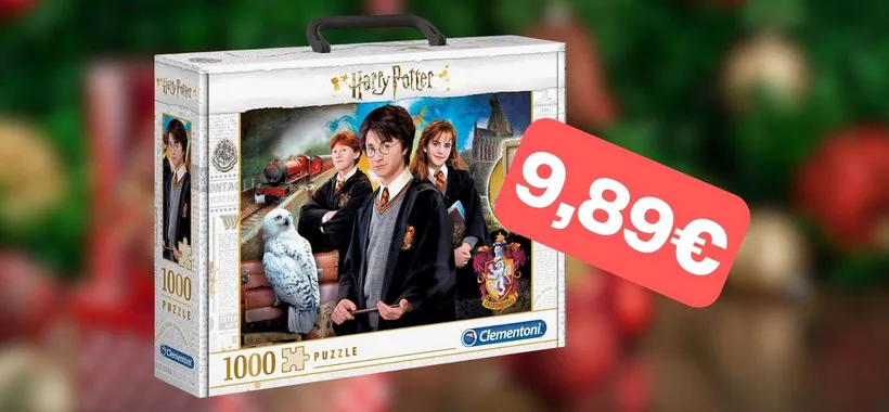 Puzzle Harry Potter 1000 pezzi: il REGALO DI NATALE a meno di 10€