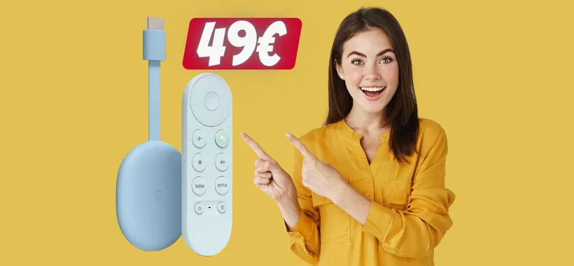 Trasforma qualsiasi monitor in Smart TV con Chromecast di Google