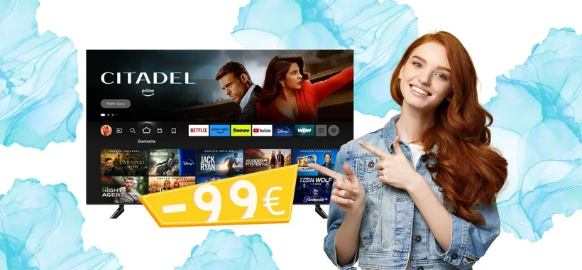 Xiaomi F2: la smart TV da 55" con Fire TV integrata a 99€ in MENO