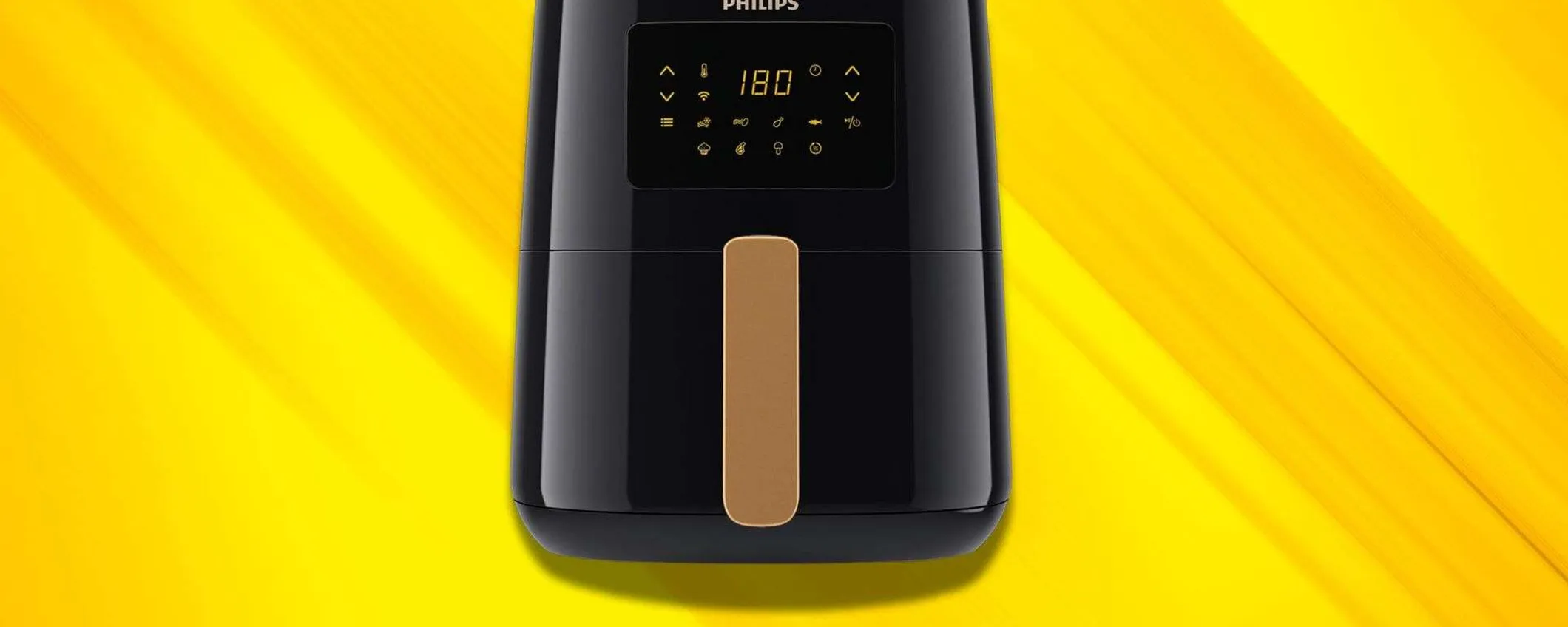 Philips Air Fryer Serie 5000: friggitrice smart oggi a 79,99€ (risparmi il 47%)