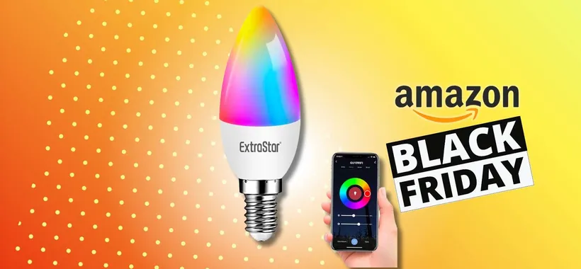 Colorata, SMART, attacco E14: la lampadina perfetta esiste (6€)