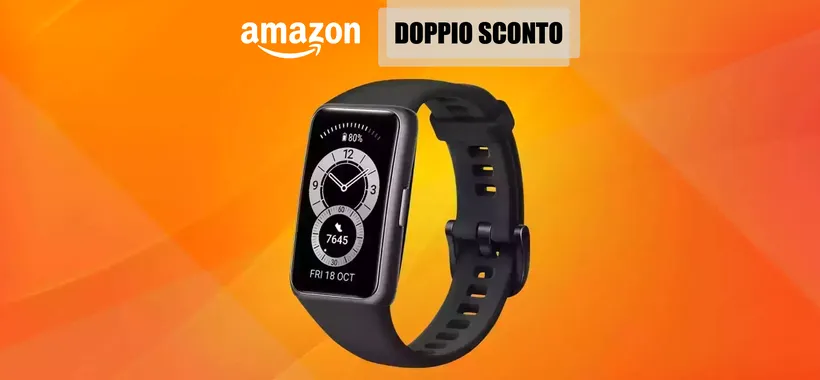 Huawei Band 6 ad appena 37€: il SOGNO è realtà con il DOPPIO sconto