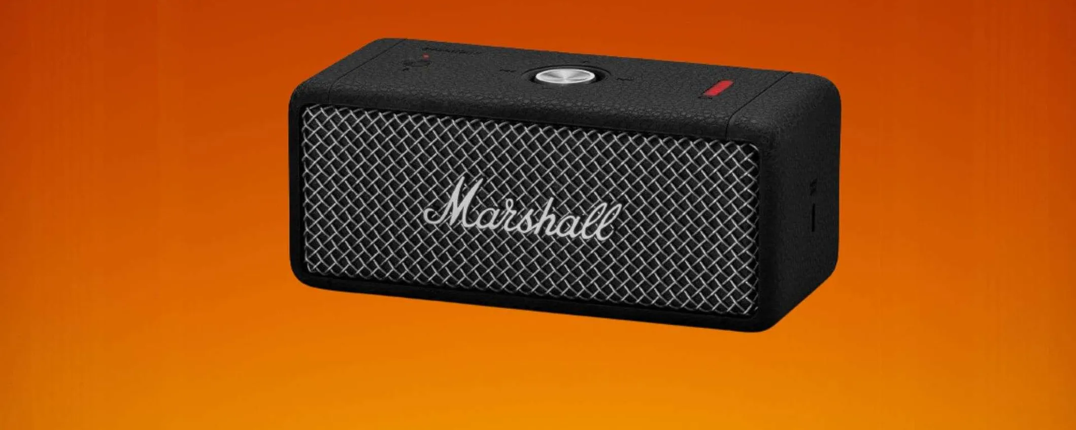 Altoparlante della Marshall in offerta: suono bomba e 26% di sconto
