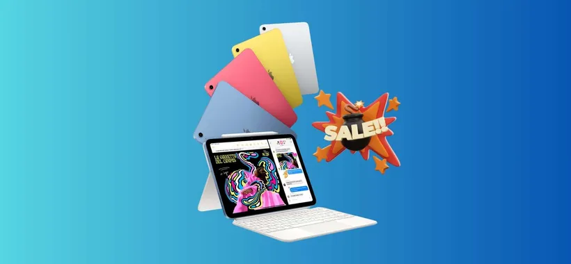 Apple iPad 10: PREZZO BOMBA su Unieuro
