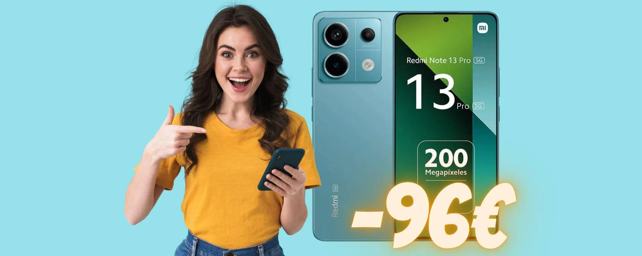 Redmi Note 13 Pro 5G (12/512GB) in OFFERTA BOMBA su eBay (-96€)