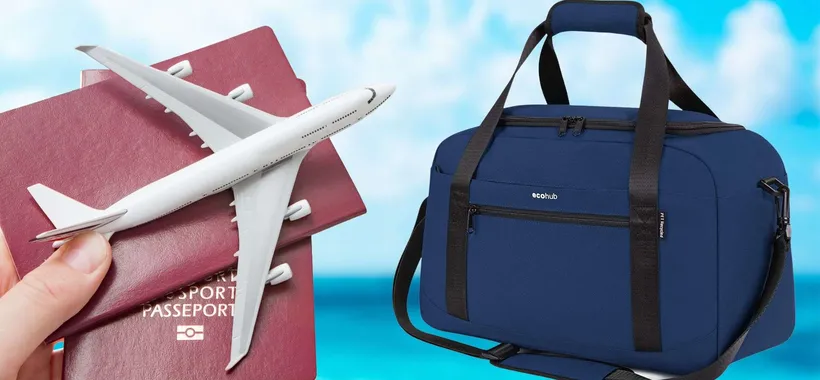 Con questa borsa ASSURDA a 33€ non paghi più il bagaglio a mano in aereo