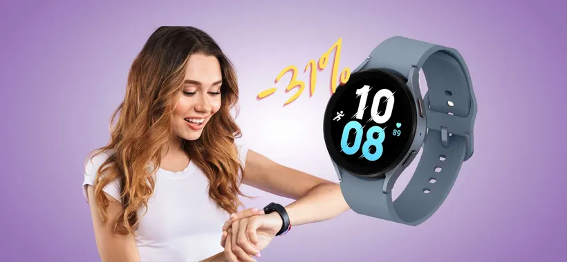 SAMSUNG Galaxy Watch5 da 44mm a prezzo SHOCK su Amazon (-102€)