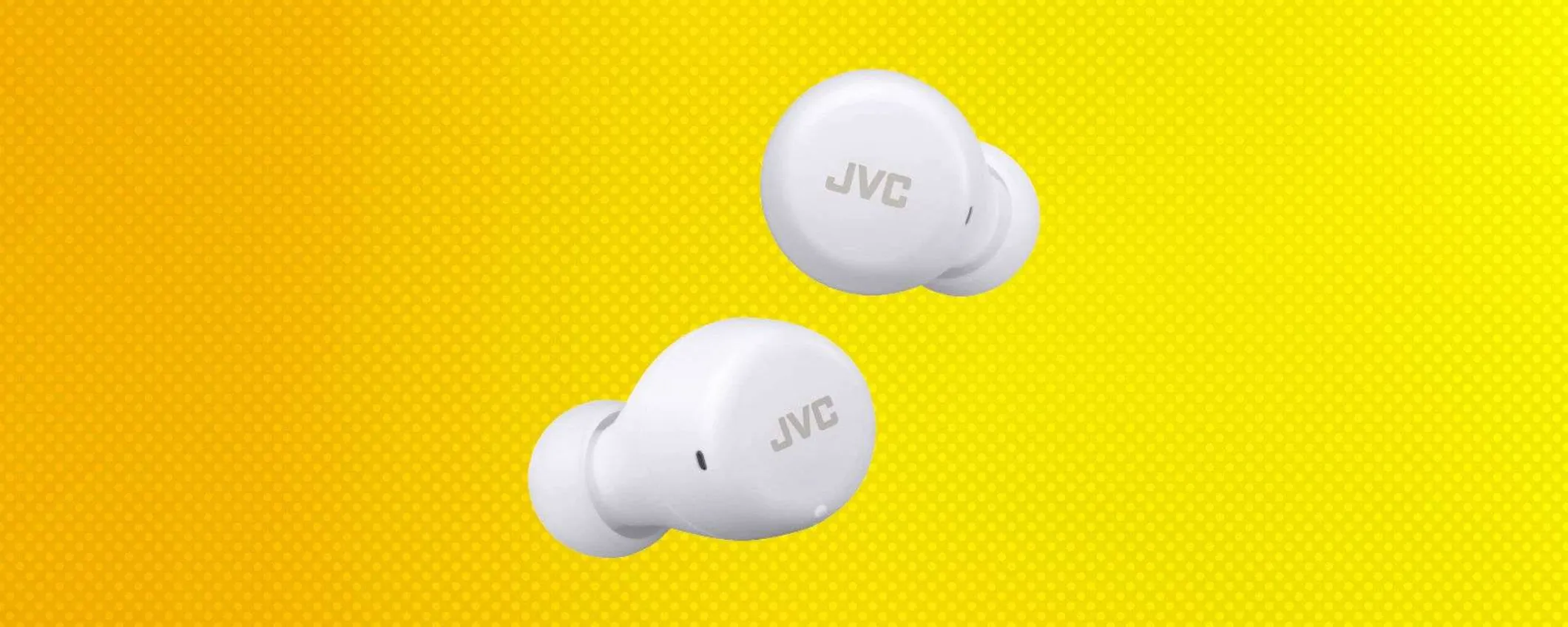 Auricolari Bluetooth JVC in offerta: il prezzo crolla a meno di 20€