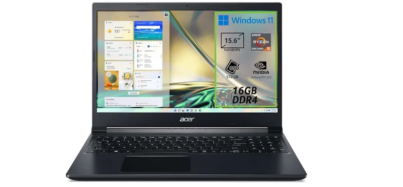 Notebook con RTX 3050 in offerta a 599€ per il Black Friday di Amazon (-40%)