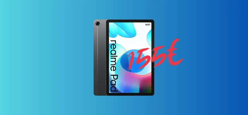 Realme Pad: con il Prime Day è tuo a soli 155€