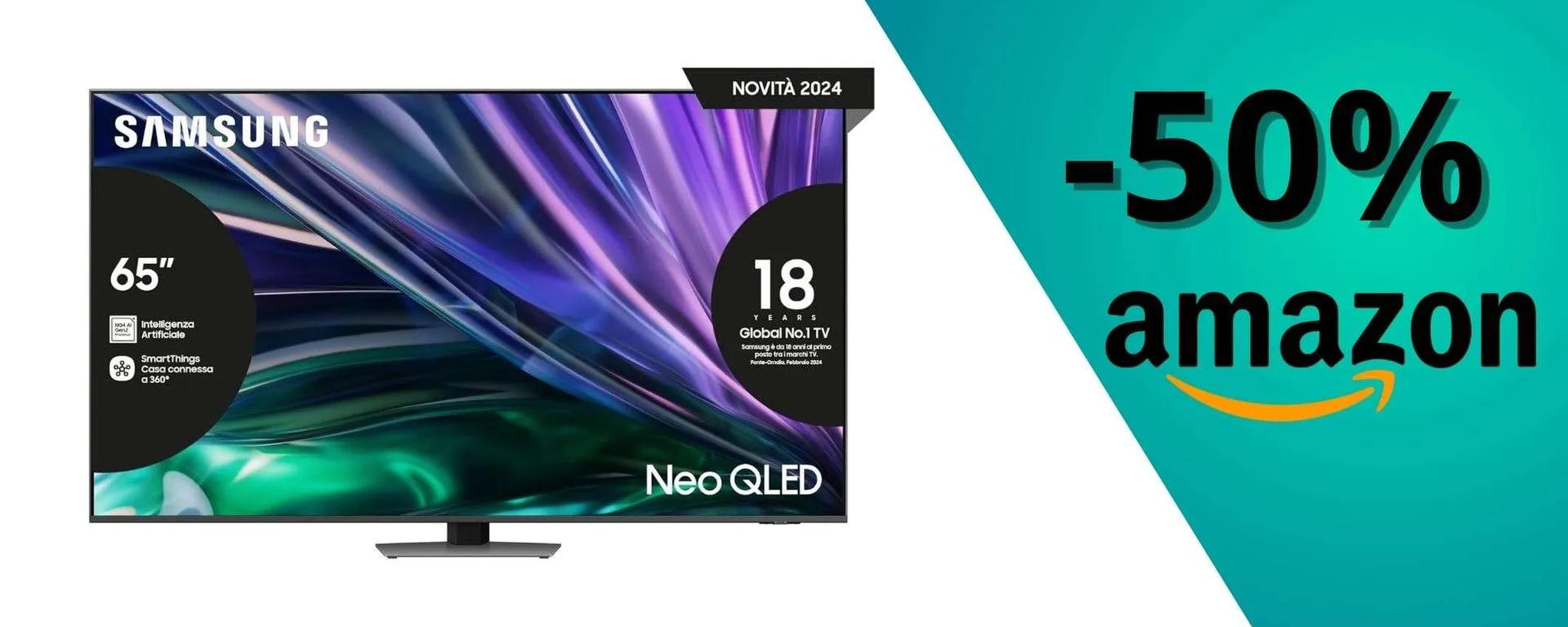 Samsung QLED 4K Mini LED da 65