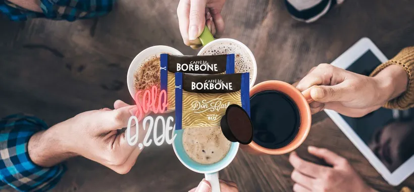 Capsule Caffè Borbone A Modo Mio: REGALO di eBay a soli 0,20€