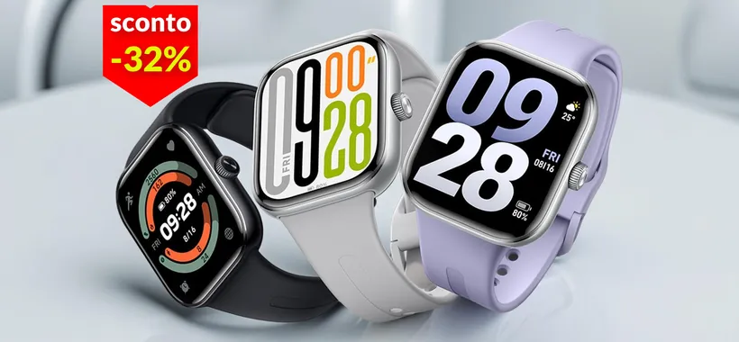Da 109€ a 74€: sconto folle per Xiaomi Redmi Watch 5 con display AMOLED