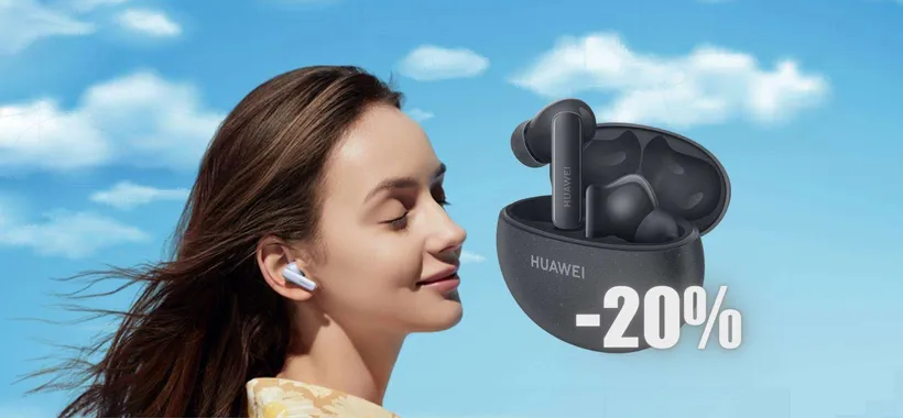HUAWEI FreeBuds 5i: il PREZZO è in CADUTA LIBERA (-20%)