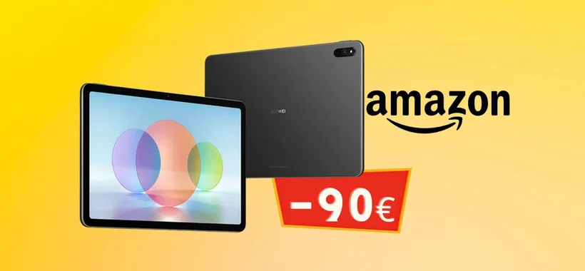 Huawei MatePad a 90€ in MENO: offerta da prendere al volo