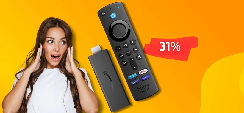 Fire TV Stick per streaming HD e televisore SMART (-31%)