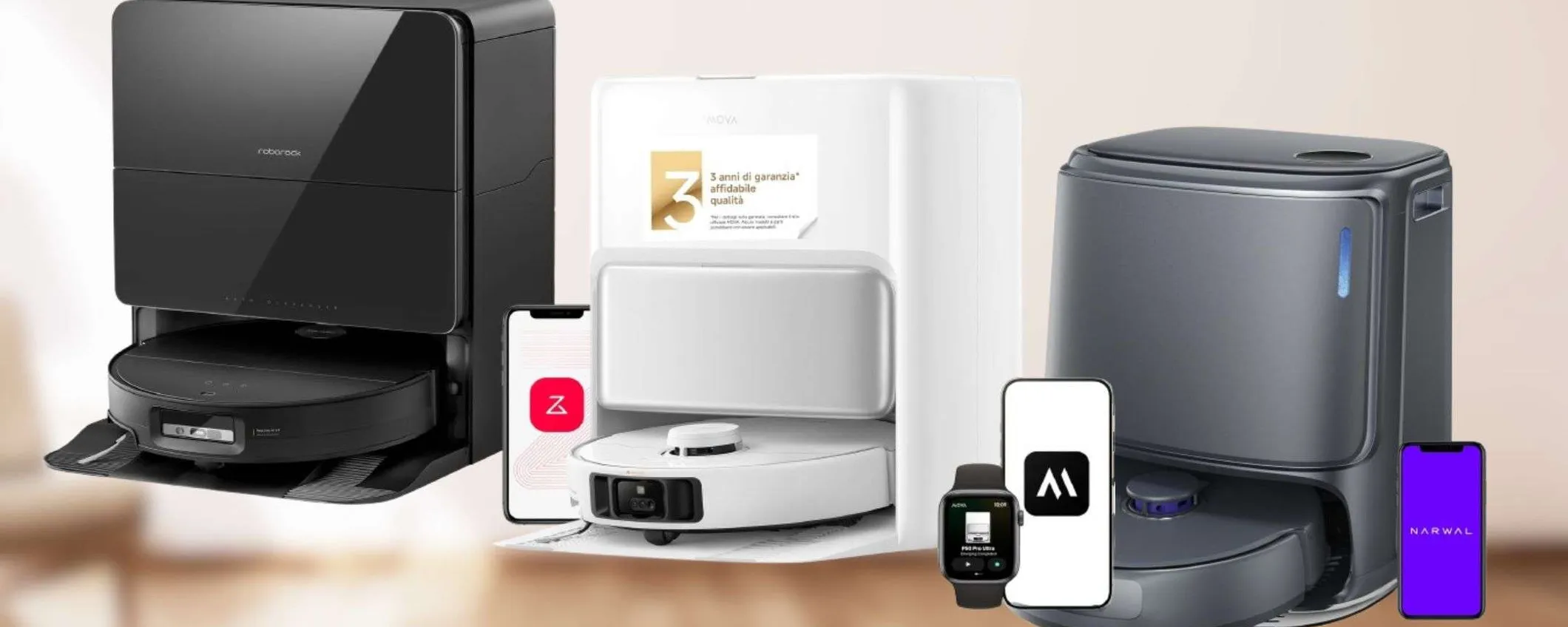 Prime Day Amazon in anticipo: robot PREMIUM aspira e lava in SVUOTATUTTO