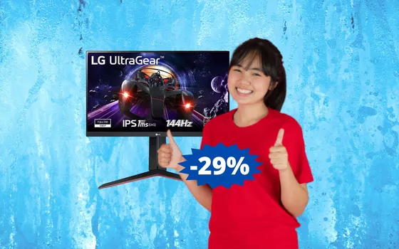Monitor da gaming LG UltraGear: alte prestazioni, in super sconto