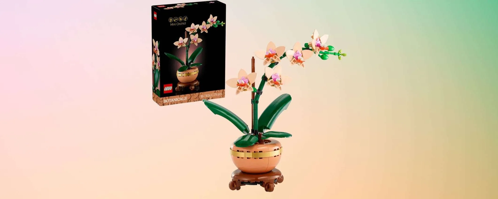 Mini orchidea LEGO: di nuovo in offerta, il prezzo è assolutamente WOW (-24%)