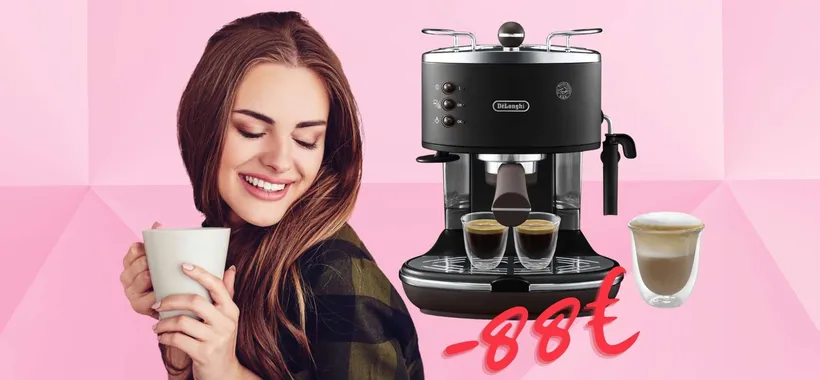 De'Longhi Icona Vintage: macchina per espresso e cappuccio SCONTATISSIMA