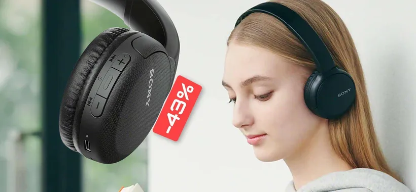 Cuffie Sony IMPERDIBILI: già tue con 28€ grazie allo SCONTO del 43%