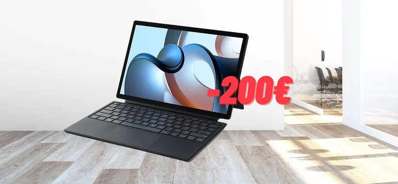 Di giorno laptop, di notte Tablet: Xiaomi Book S, il 2in1 WOW (-180€)