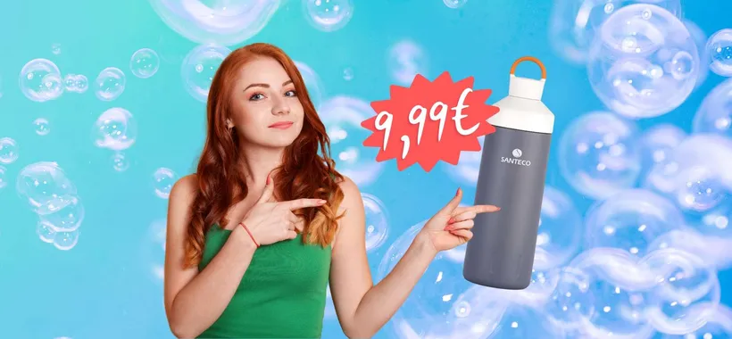 Borraccia termica da 590ml per tenere al freddo e al caldo a 9,99€