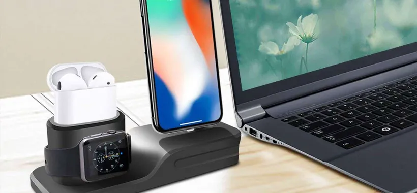 Stazione di ricarica dispositivi Apple a solo 13€