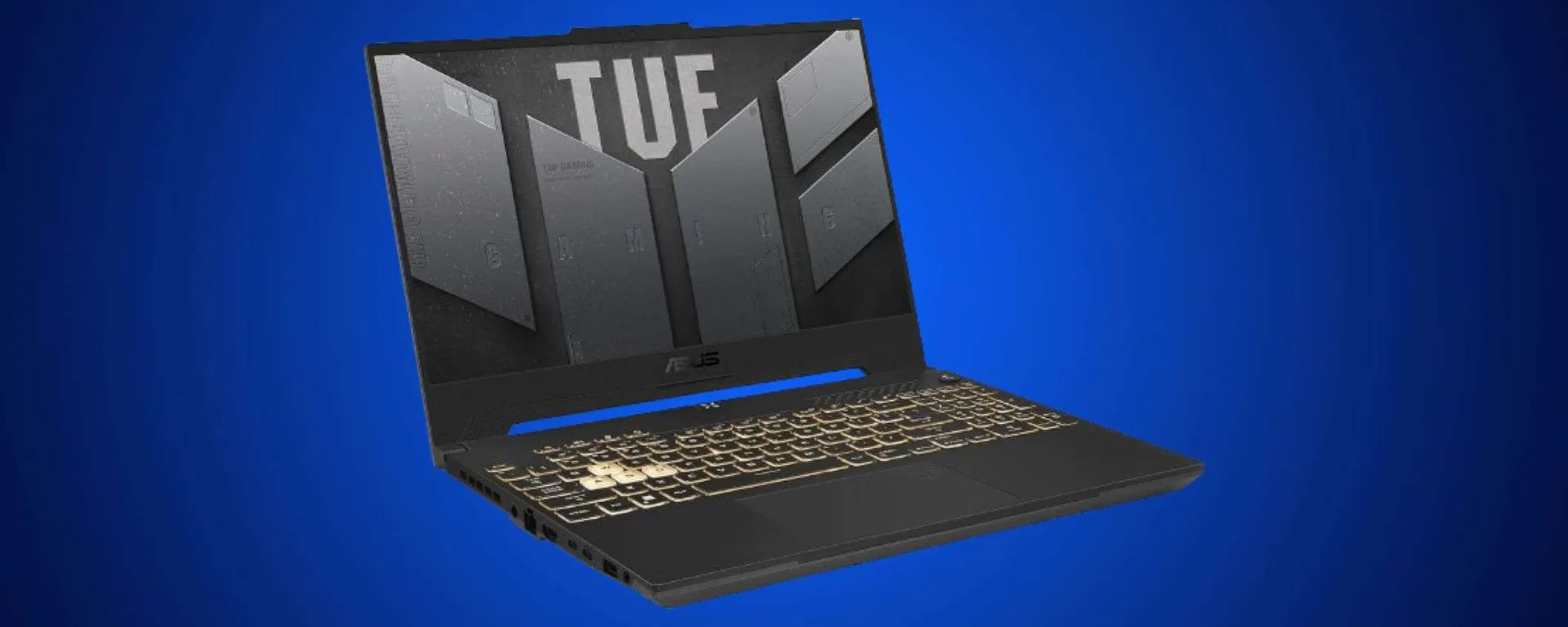 L'Asus TUF Gaming F15 con RTX 4050 è in offerta a soli 979€