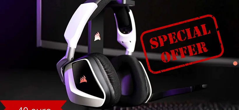 Corsair Void Elite: le cuffie wireless da gaming al MINIMO storico