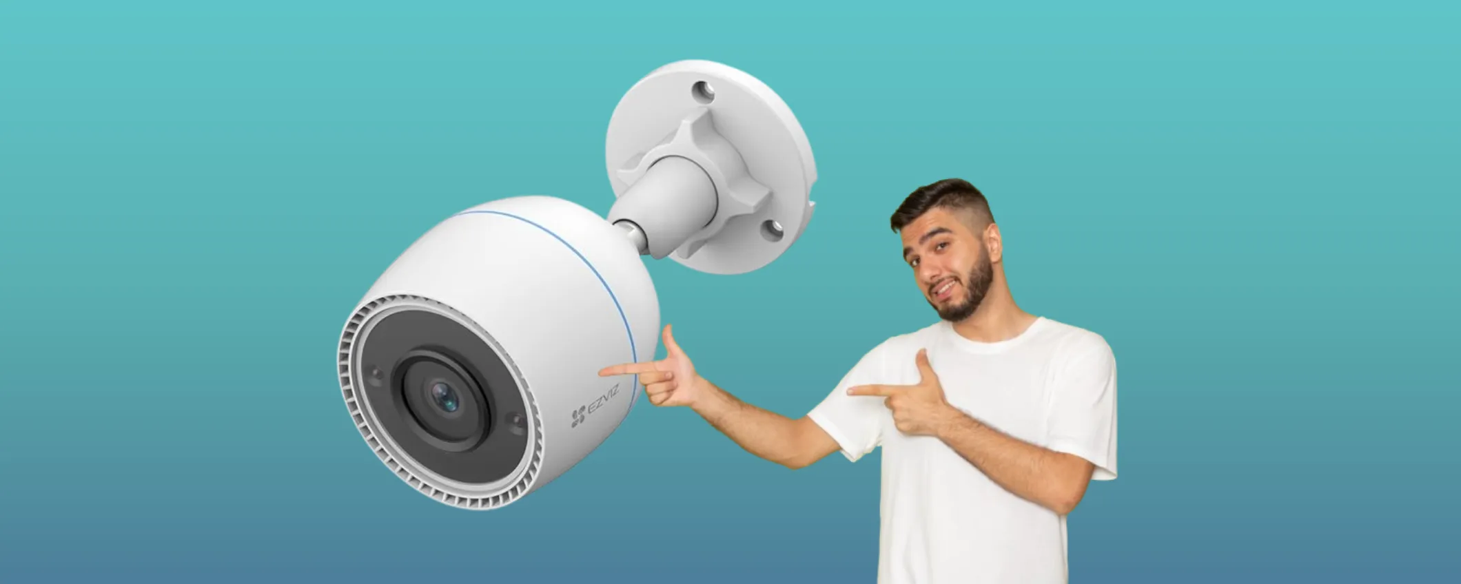 La telecamera Wi-Fi da esterno che protegge casa giorno e notte