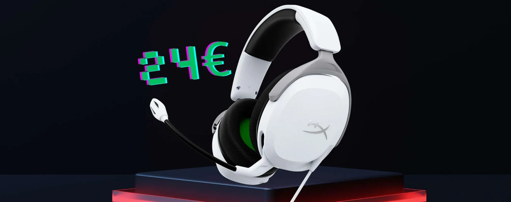 HyperX CloudX Stinger II Core: cuffie da gaming fantastiche a soli 24€