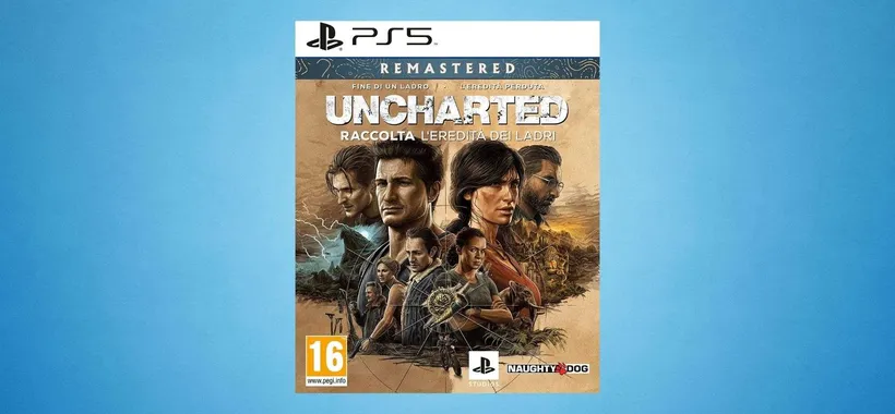Uncharted Raccolta l'Eredità dei Ladri PS5 è in offerta a meno di 40€