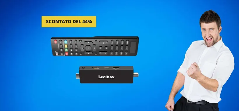 Leelbox Decoder DVB-T2: super compatto e ad un prezzo sfacciatamente basso