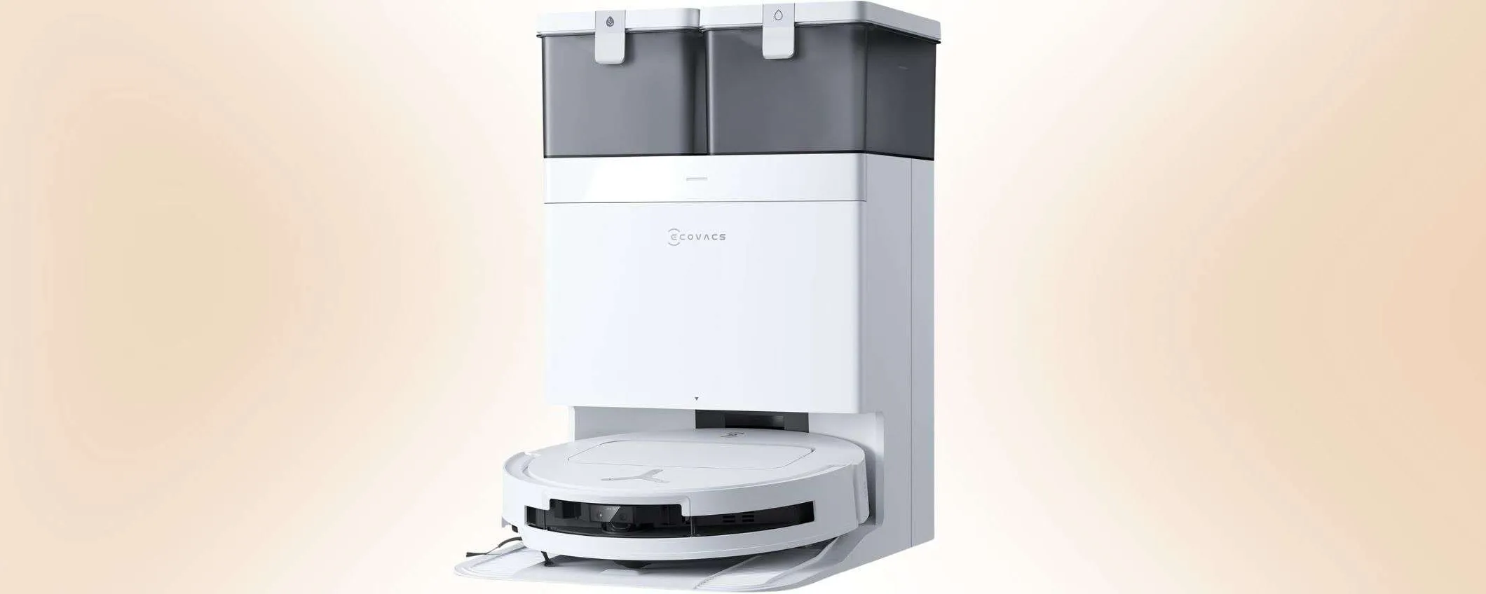 DEEBOT T50 OMNI a metà prezzo al minimo storico Amazon: aspirazione 15000 Pa e lavaggio a 75°C