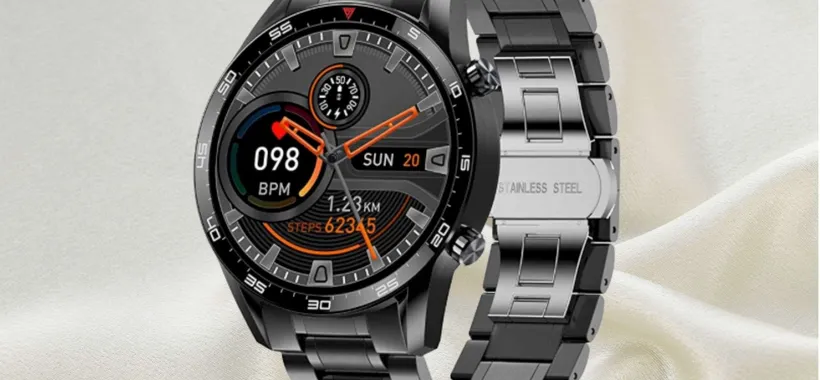 Smartwatch in ACCIAIO: lusso al polso con 54€ (solo Amazon)