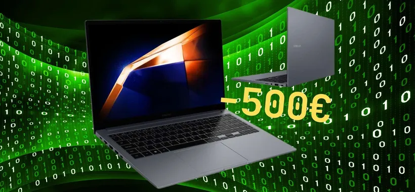 Super SCONTO di 500€ su Samsung Galaxy Book4 con i5 e 16GB di RAM