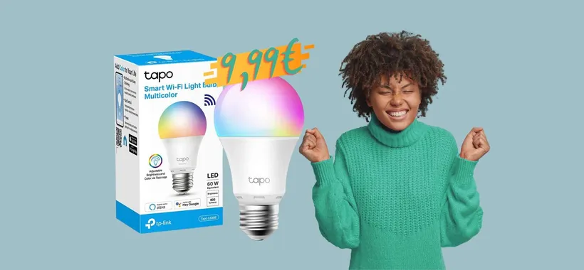 TP-Link: lampadina WiFi multicolor che accendi anche con la voce a 9,99€