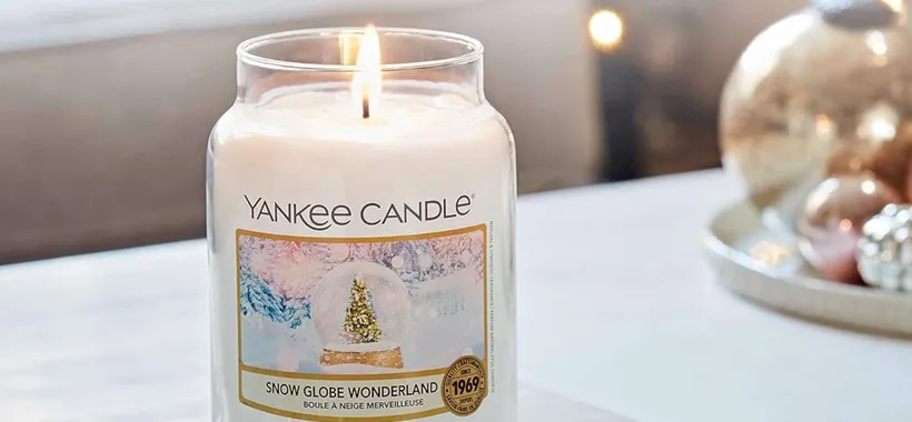 Yankee Candle Snow Globe: fantastico doppio sconto su Amazon