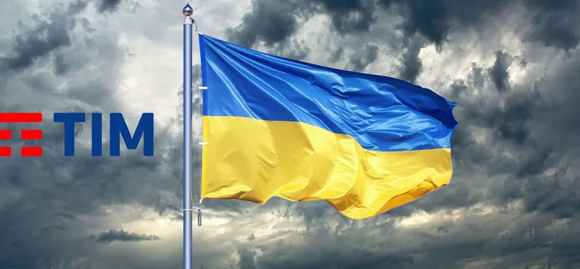 TIM offre chiamate GRATIS e GIGA ILLIMITATI per l'Ucraina