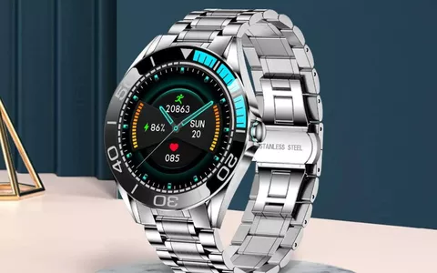 20 Smartwatch con cinturino in acciaio