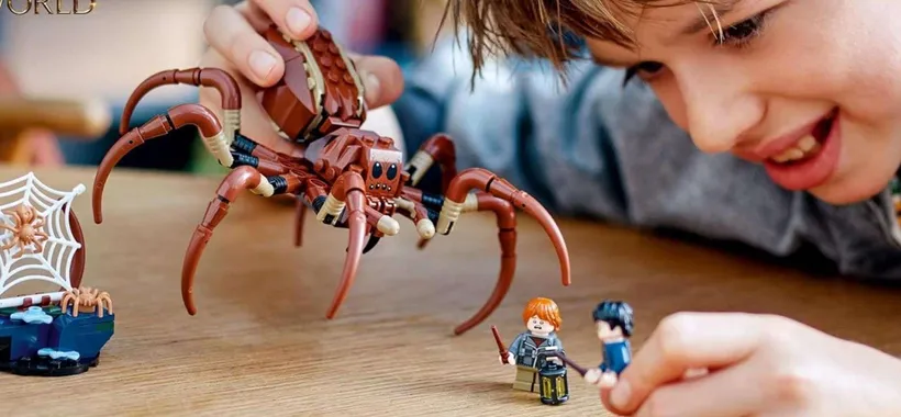 Il nuovo LEGO Harry Potter Aragog nella Foresta è in offerta a meno di 20 euro