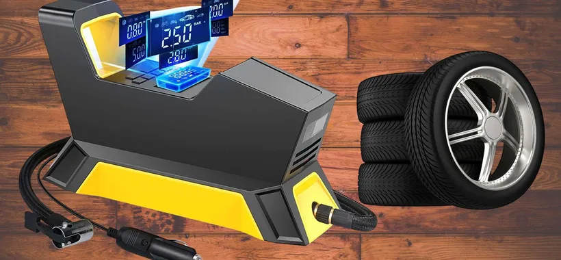 Spettacolare compressore portatile per l'auto e non solo: a 22€ è REGALATO