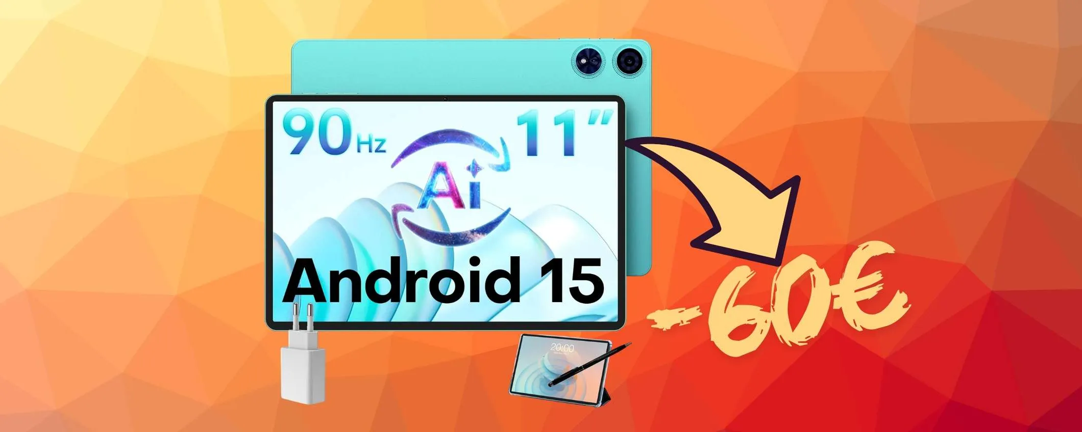 Se non vuoi spendere acquista il tablet TECLAST P50 da 11