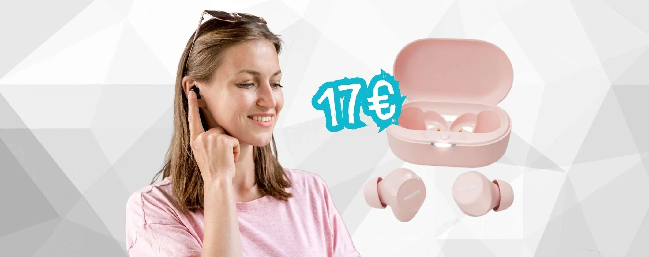 Auricolari wireless super economici di qualità? Questi firmati Philips sono tuoi a soli 17€