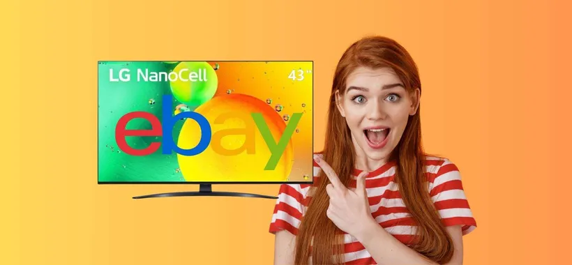 Smart TV LG NanoCell da 43 pollici a 325€ in MENO su eBay