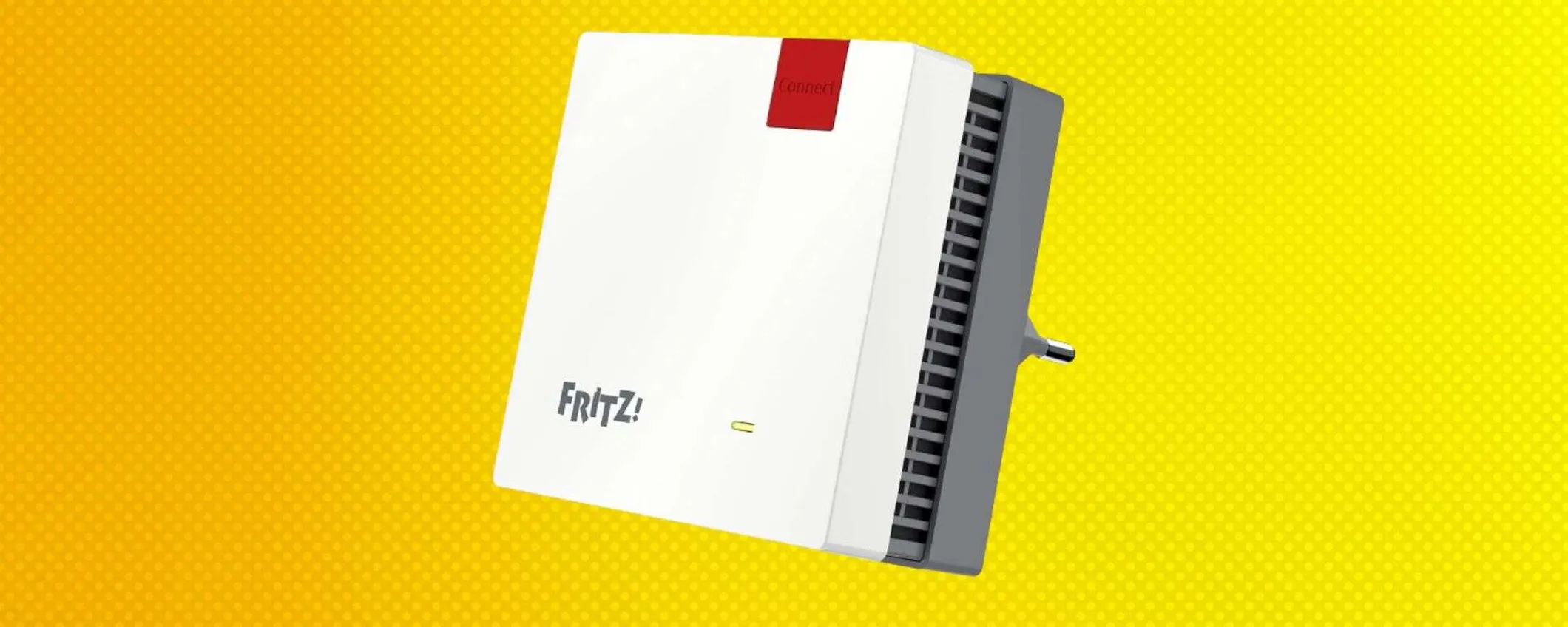 Ripetitore Wi-Fi AVM FRITZ! in super offerta: rete mesh velocissima con il 32% di sconto