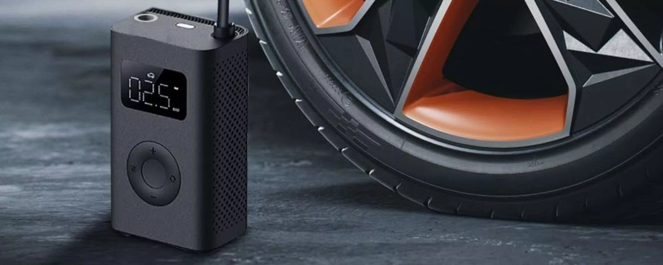 Xiaomi SHOCK su : 39€ per il NUOVO modello di compressore portatile