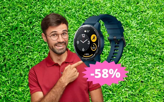 Xiaomi Watch S1 Active: AFFARE unico su Amazon (-58%)